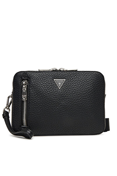 Guess Geantă bărbătească neagră HMTOGRP5229