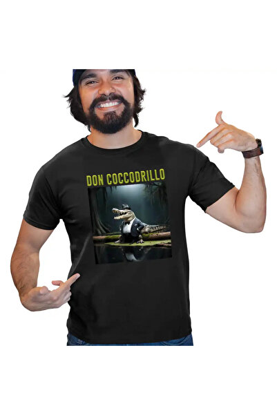 OEM Tricou Barbati Brainrot Don Coccodrillo
