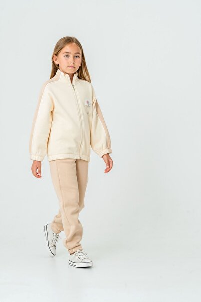 HAUSEkids 5-9 Years Butterfly Love Girl's Suit-Latte