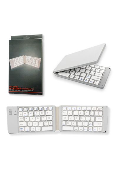 SpectrumPoint Universal Foldable Keyboard, wireless, Bluetooth connection, compatible with Windows, Android, IOS