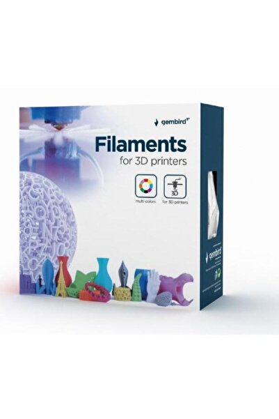 Gembird Printer Filament 3DP-PLA1.75-01-BK, PLA (Black)