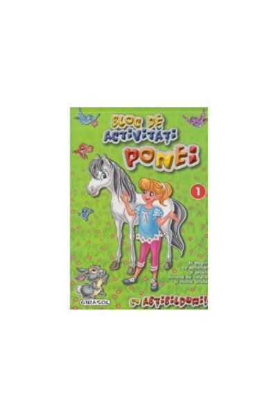 Editura Girasol Bloc de activitati - Ponei 1 (verde)