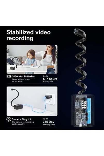 OEM Mini 4G Surveillance Camera, X7A, 1080P, 120° Wide Angle, SIM Slot, GSM Network, Motion Detection