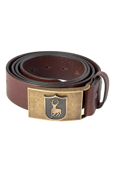 Deerhunter Leather Belt, Cognac Brown