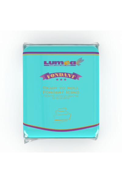 Lumea Fondant Albastru Cer, 500g -