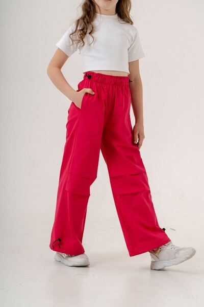 HAUSEkids 4-15 Years Havana Alice Girl's Trousers-Fuchsia