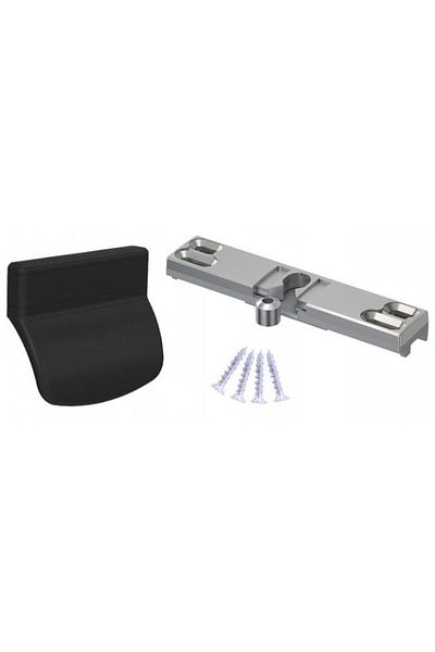 SOLIDON Set usa balcon,SOLIDON, Plastic ,Metal, Universal ,Montaj simplu, Negru