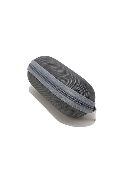 onix Glasses Case, PVC, Dark Grey