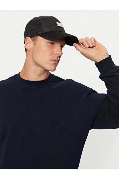 Guess Șapcă de baseball pentru bărbați, neagră, AM9486POL01