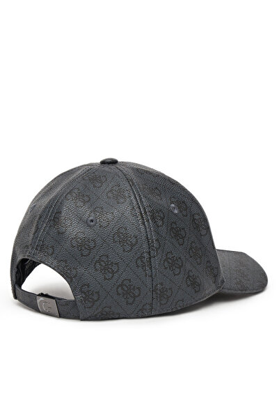 Guess Men's Gray Baseball Cap AM9543POL01