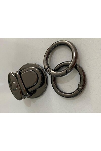 balım hobi evi قفل الحقيبة ومجموعة حلقة الربيع مجموعة اللون الأسود