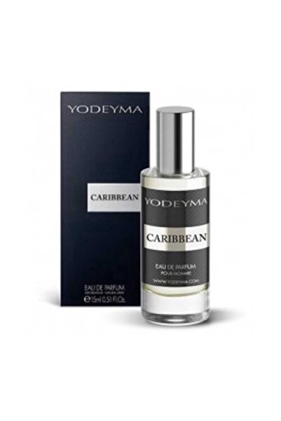 Yodeyma Caribbean Eau de Parfum for Men, notes of bergamot, pink pepper, and wood, 15ml