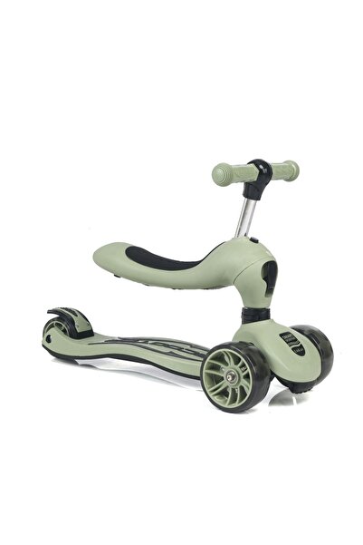 UniCare Smart Oturaklı Çocuk Scooter 3 Tekerlekli Işıklı Scooter Yükseklik Ay...