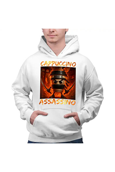 OEM Hanorac Barbati Brainrot Italia Cappuccino Assassino