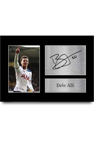 HWC Trading صورة توقيعات مطبوعة بدون إطار من DELE Alli A4