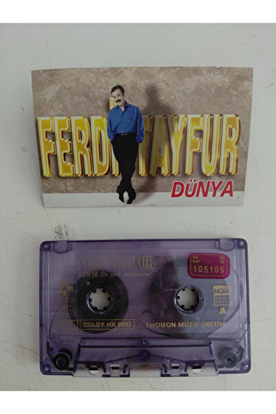 Plakperest Ferdi Tayfur – Dünya - 1995 Türkiye Basım Kaset-2.el