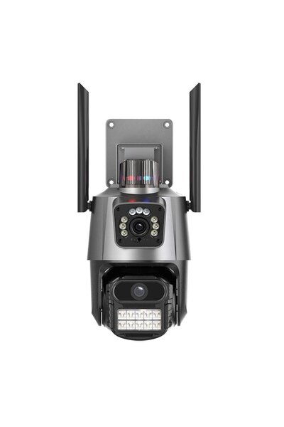 Imou Exterior Surveillance Camera with Siren, Human Detection, Z88, Plastic, Black