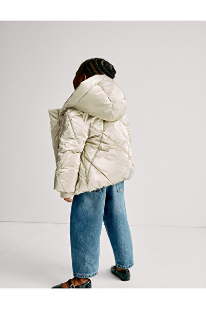 Marks & Spencer Metalik Dolgulu Mont