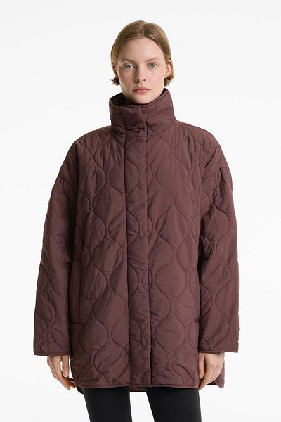 Oysho Lightweight, water-repellent FELLEX® AEROGEL padded oversize jacket