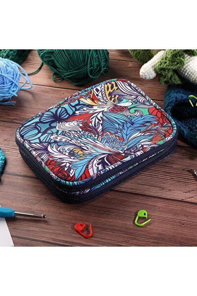 balım hobi evi Portofel de depozitare pentru frigărui și croșetat cu model al...