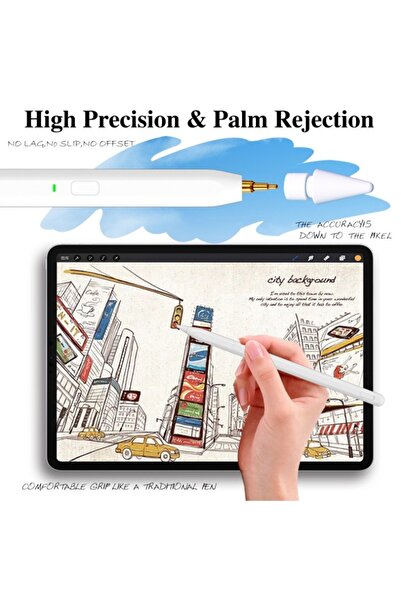 onix Stilou multifuncțional pentru tableta Microsoft Surface, respingere a atingerii în palmă, adsorbție laterală, 90mAh, 5V, 0.2A,