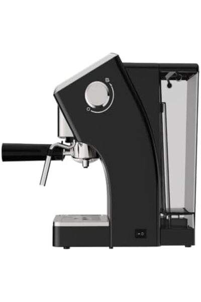 Shopi 20-Bar Espresso Machine with Milk Frother - Semi-Automatic Coffee Maker for Home, 2-Cup Brewing, Rem