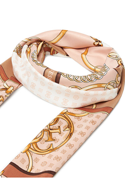 Guess Women's Scarf Beige, Colorful AW5348POL03