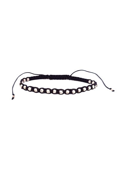 Abundo "Silver Abundance" adjustable bracelet with 925 silver balls