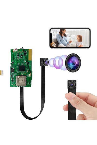 OEM 4G Hidden Camera Module, MOD02-4G, Full HD, Audio-Video, Motion Detection, Card Slot