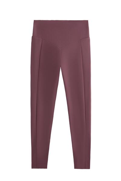 Oysho Compressive pocket high-rise 65cm ankle-length leggings