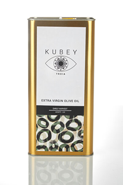 KUBEY NATURALS Soğuk Sıkım Natürel Sızma Zeytinyağı, Erken Hasat (5 lt)