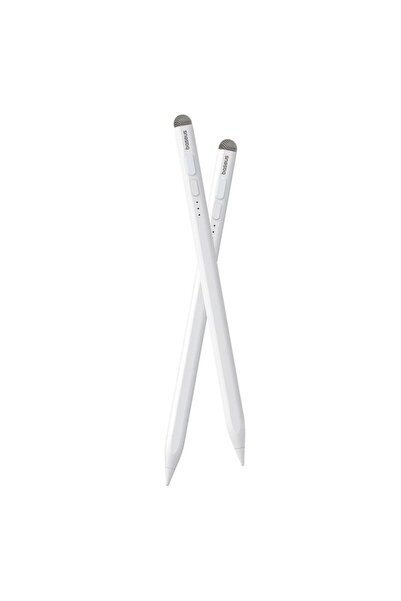 Baseus Stylus Pen for Apple, Type-C, LED Indicator, Replaceable Tip, A36, Moon White