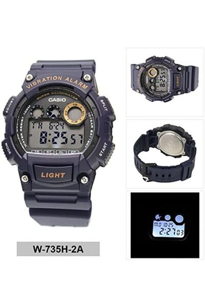 Casio W-735H-2A For Men (Analog, Casual Watch)