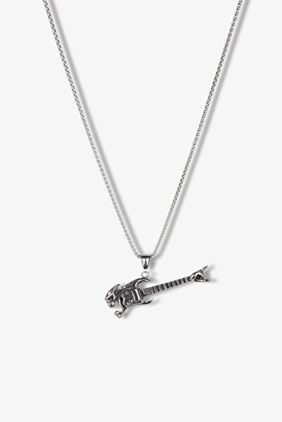 Getto Deri Chittara Steel Necklace