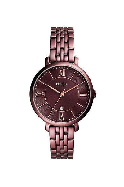 Fossil Women's Stainless Steel Analog Wrist Watch ES4100 - 26 mm - Red