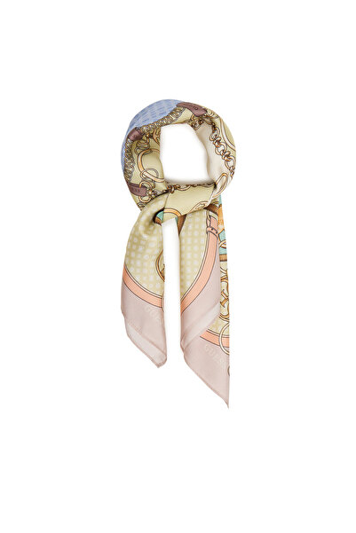 Guess Women's Scarf Beige, Colorful AW5347SIL03