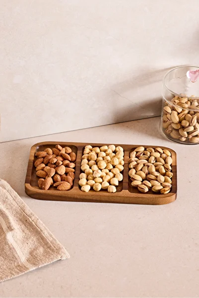 Perotti Akasya 3 Compartment Snack Bowl 25X14 cm