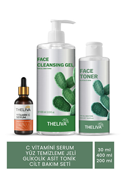 The Liva C Vitamini Serum Aydınlatıcı Yüz Temizleme Jeli Siyah Nokta Karşıtı ...