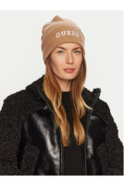 Guess Pălărie bej pentru femei AW5189POL01