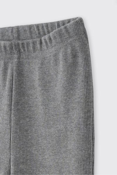 Panço Kız Bebek Bol Paça Gri Tayt