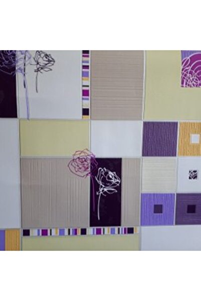 Slavyanski Oboi Tapet superlavabil, vinil, pentru baie si bucatarie, 5624-05 Silueta