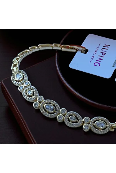 İNN JEWELLERY Xuping Bracelet Anti-Tarnish Anti-Allergic Oval Figure (2 Years Importor Warranty)