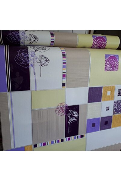 Slavyanski Oboi Tapet superlavabil, vinil, pentru baie si bucatarie, 5624-05 Silueta