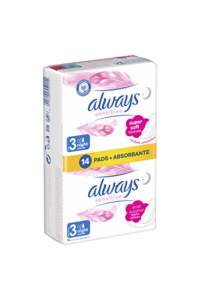 Always Absorbante Sensitive White DuoPack Size 3