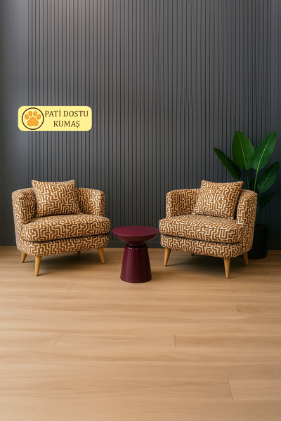 AY CONCEPT Amor Pati Dostu Tekli Koltuk Berjer