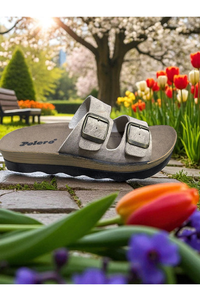 Polero Konay plr5, ανατομικές unisex παντόφλες με διπλή πόρπη