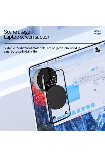 Generic CENXI electric Vacuum Magnetic Suction Car Phone Mount