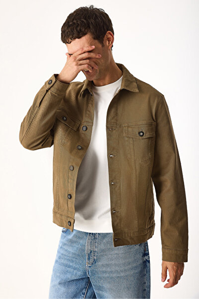 VENA Jachetă de blugi colorată Mark Oversize cu croială largă