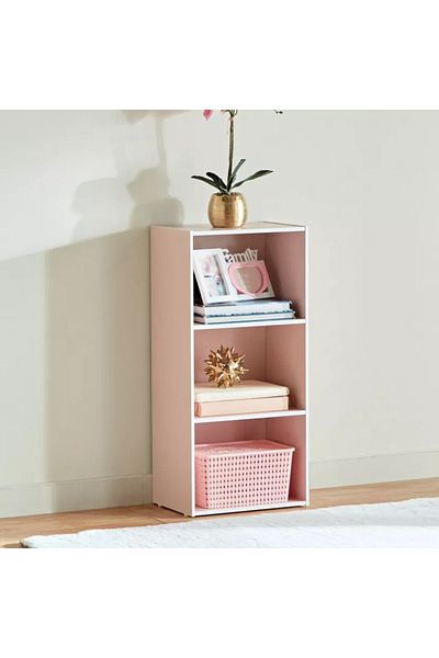 Home Box Vanilla Junior 3-Tier Bookcase