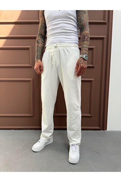 KağanKY Бели прилепнали панталони за тичане